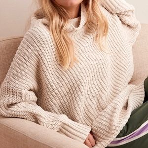 Aerie Oversized Chenille Turtleneck Sweater